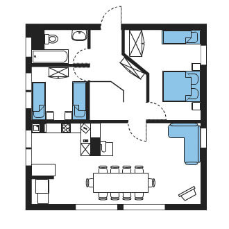 Grundriss Obergeschoss Grundriss Obergeschoss